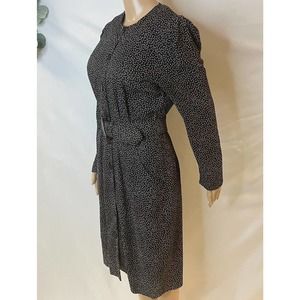 P.J. Klien Polka Dot Petite Dress